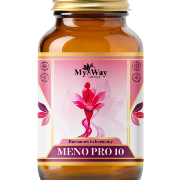 MENO PRO 10 – Натурална подкрепа за женския хормонален баланс и менопауза!